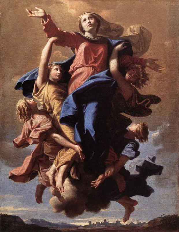 Nicolas Poussin The Assumption of the Virgin china oil painting image